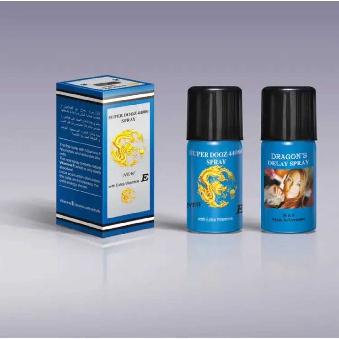 Super Dooz Delay Spray for Men with Extra Vitamin E Plus Love Potion Pen