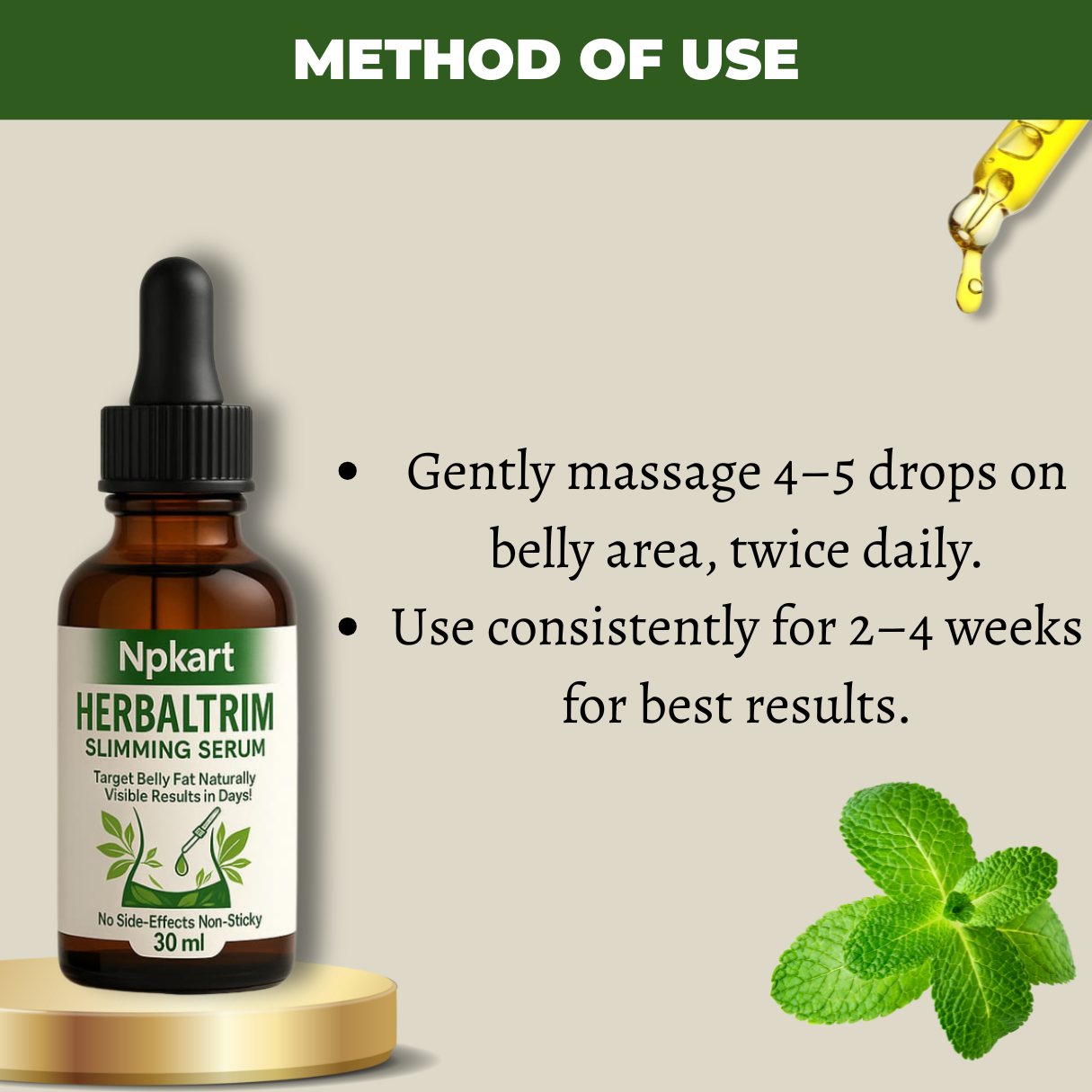 🌿HERBALTRIM Sliming Serum (रु.999/-)